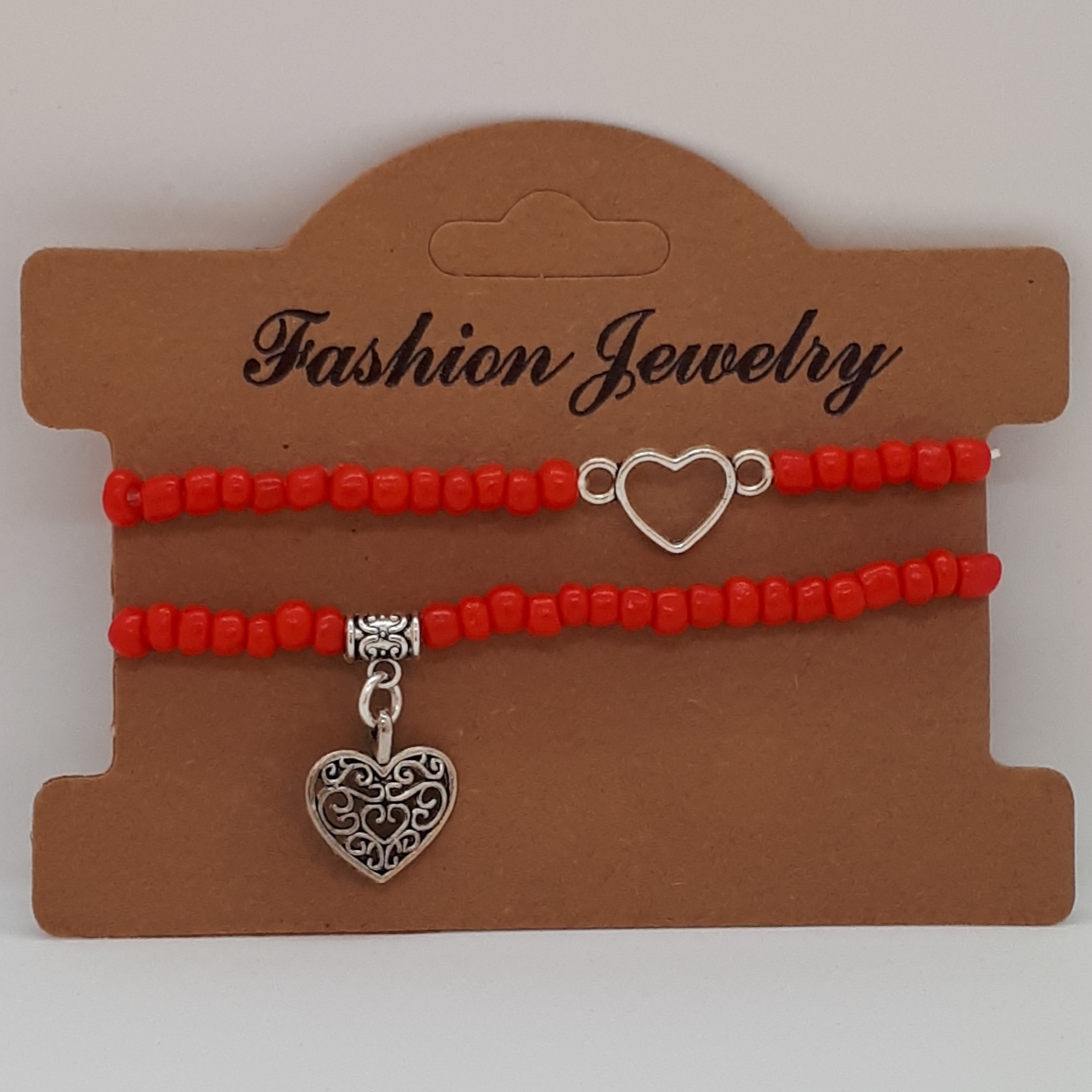 Charm Seed Bead Bracelet SKU BCS0007R040