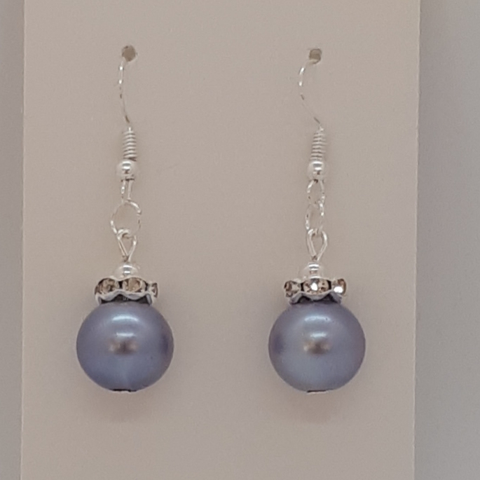 Earrings-Silver-Glass-Pearl-(L)-R30