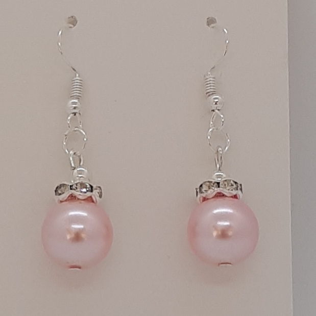 Earrings-Silver-Glass-Pearl-(LP)-R30