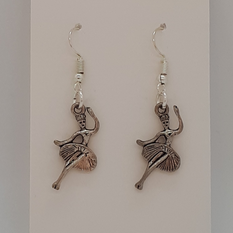 Earring-Silver-Charm-Dancer-R30